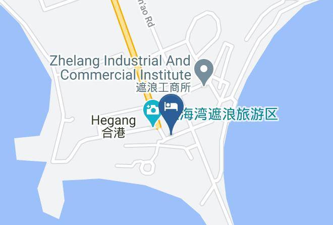 Shanwei - Honghaiwan Xinxing Hotel Maps