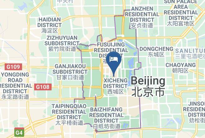 Xicheng District - Honghuiyuan Hotel On Financial Street Maps