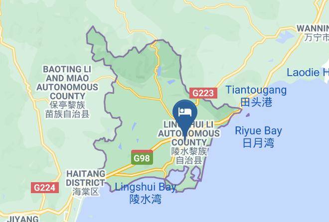 Lingshui Lizu Aut County - Honghuo Business Hotel Maps