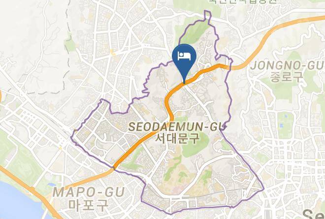Seodaemungu - Hongjae Orange Hotel Maps