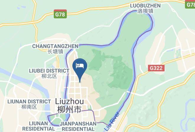 Liuzhou - Hongjin Hotel Maps