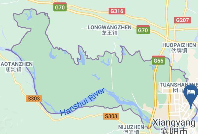 Xiangyang - Hongjinye Hotel Maps