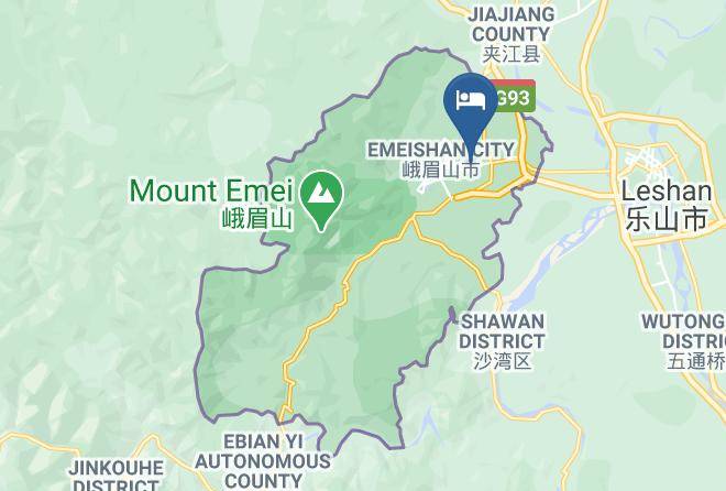 Leshan - Hongkun Hotel Maps