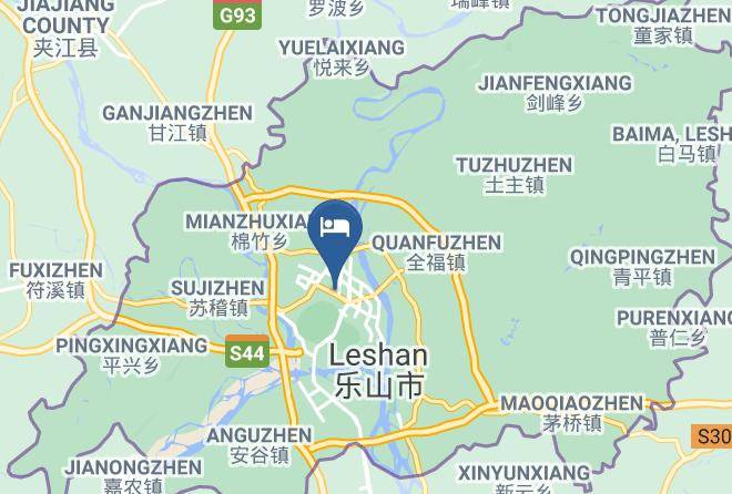 Leshan - Hongle Commercial Hotel Maps