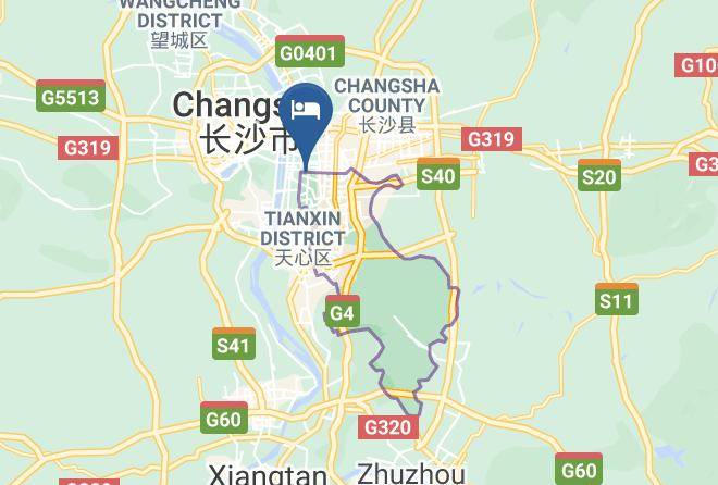Changsha - Honglin Hotel Maps