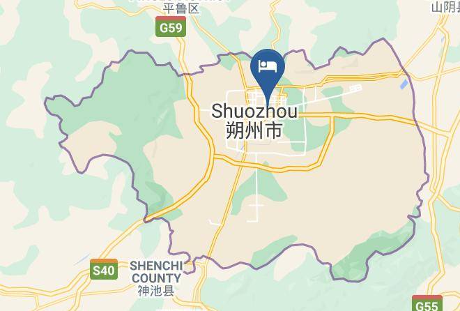 Shuozhou - Hongmao Express Hotel Maps