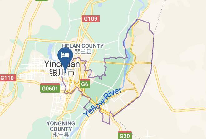 Yinchuan - Hongqiao Hotel Maps