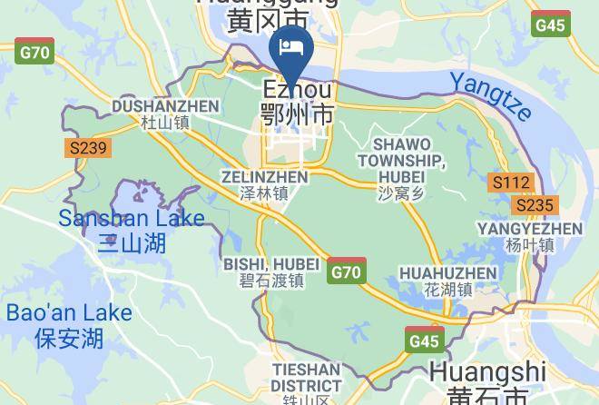 Ezhou - Hongqiao State Guest Hotel Maps
