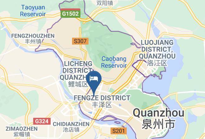 Quanzhou - Hongrui Business Hotel Maps