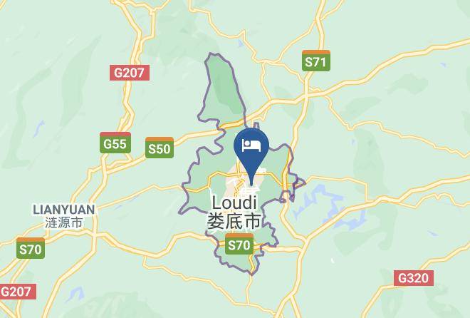 Loudi - Hongrun Hotei Maps