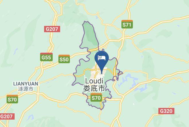 Loudi - Hongrun Hotel Xiangyang Maps