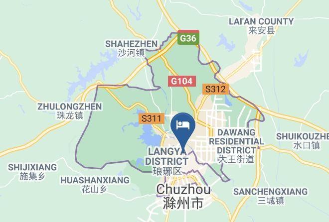 Chuzhou - Hongsanhuan Hotel Maps