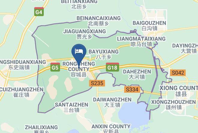Baoding - Hongshanshu Hotel Maps