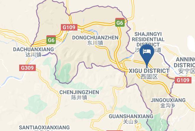 Lanzhou - Hongsheng Business Hotel Maps
