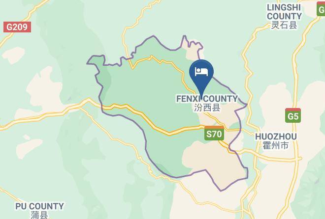 Linfen - Hongsheng Hotel Maps