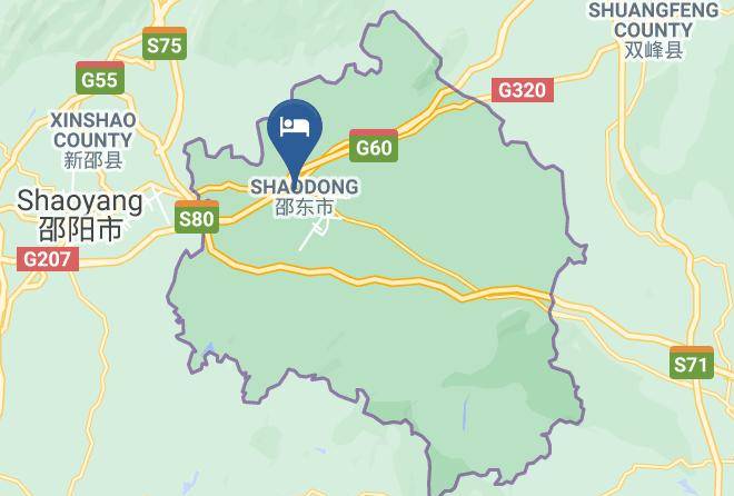 Shaoyang - Hongshishang Hotel Maps