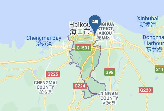 Haikou - Hongtai Hotel Maps