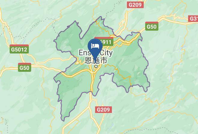 Enshi Aut Prefecture - Hongwei Hotel Maps