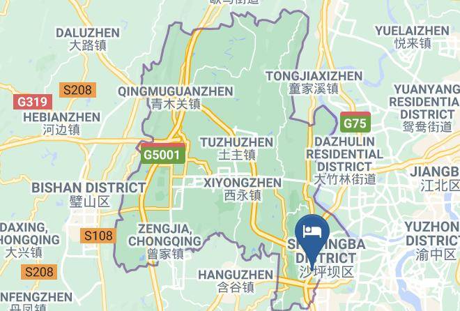 Jiulongpo District - Hongxi Hotel Maps