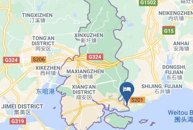 Xiamen - Hongxiang Conventional Hotel Maps