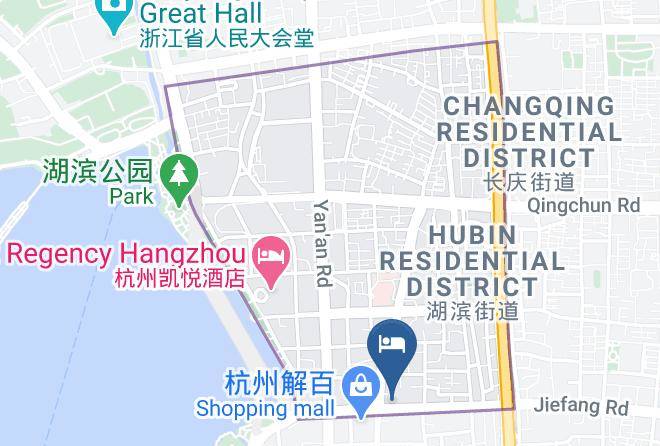 Hangzhou - Hongxin Hotel Maps