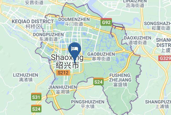 Shaoxing - Hongxing Hotel Maps