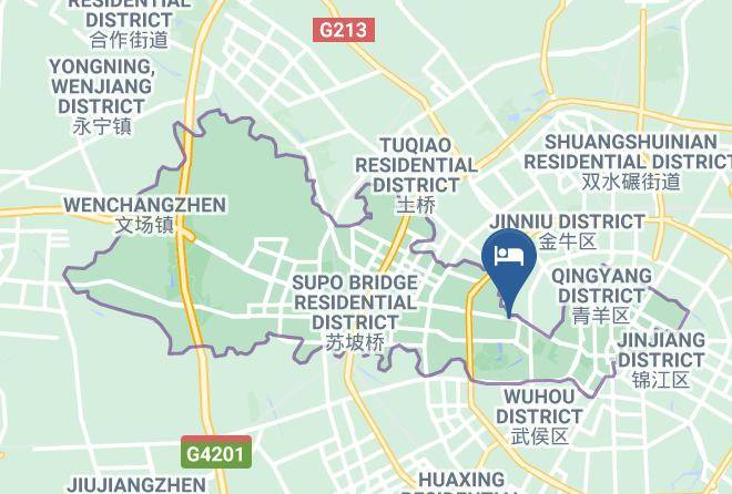 Chengdu - Hongxuan Commercial Hotel Maps
