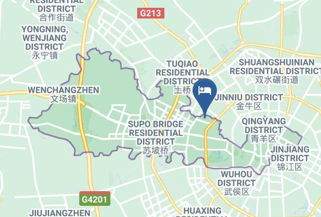 Chengdu - Hongyu Business Hotel Maps