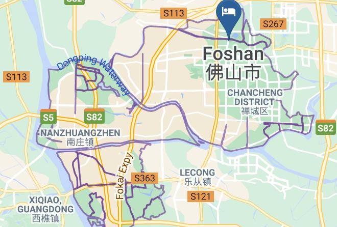 Foshan - Hongyun Hotel Maps