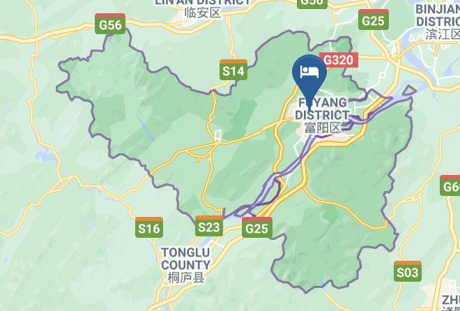 Hangzhou - Hongyun Hotel Maps