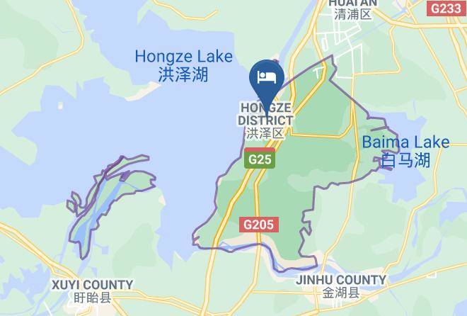 Huaian - Hongze Lake International Hotel Maps
