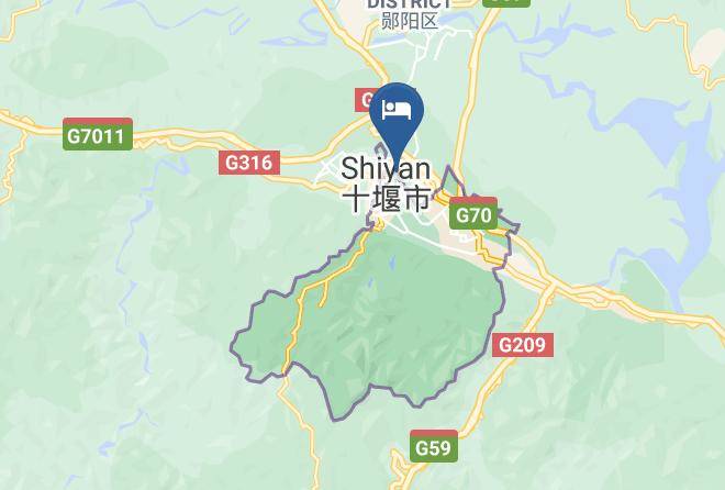 Shiyan - Hongzheng Hotel Maps