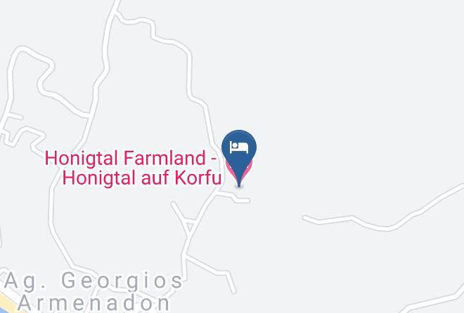 Kerkira - Honigtal Farmland Honigtal Auf Korfu Maps
