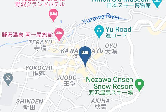 Nozawaonsen Vil Shimotakai District - Honkan Gentaroya Maps