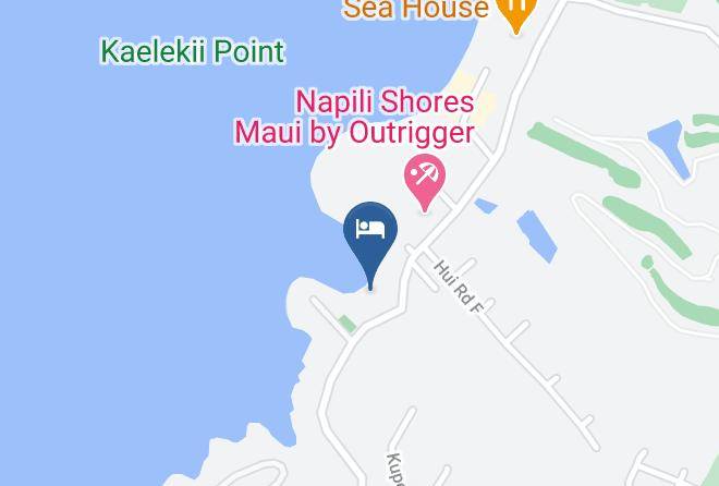 Maui - Honokeana Vacation Condo Unit 211 Maps