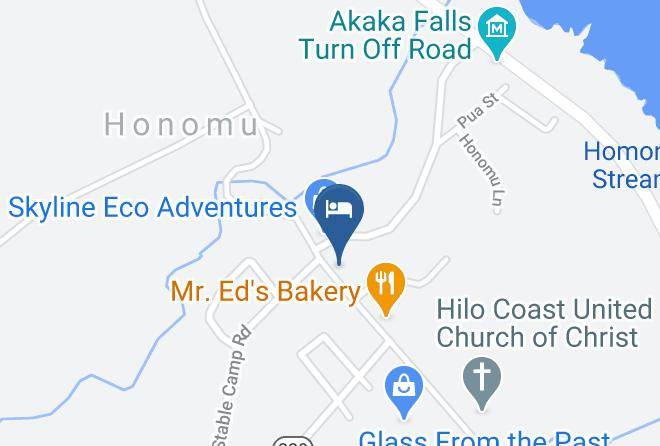 Hawaii - Honomu Inn Maps