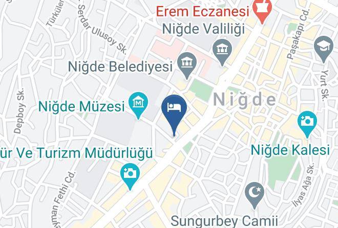 Nigde Yukari Kayabasi - Honour Hotel Nigde Maps