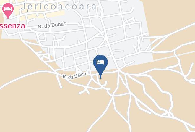 Hood Beach Jericoacoara Map