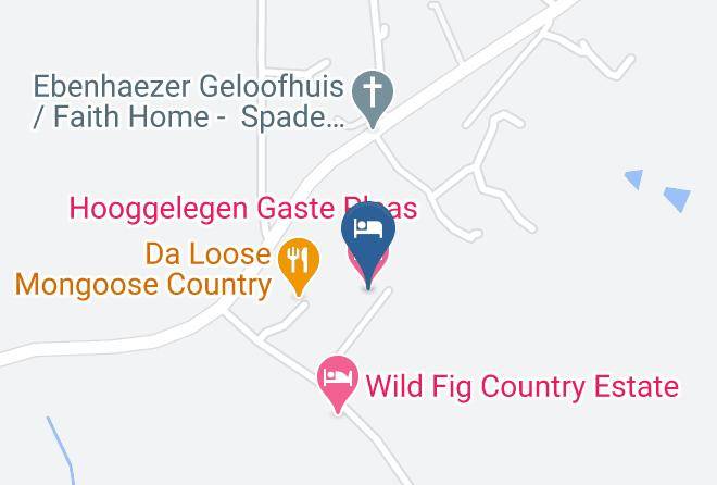 Mbombela - Hooggelegen Gaste Plaas Maps
