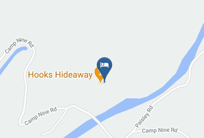 Glacier - Hook's Hideaway Motel Maps