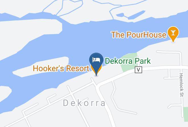 Columbia - Hooker's Resort Maps