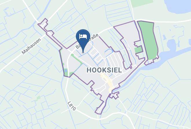 Friesland - Hooks Feriendomizile Maps