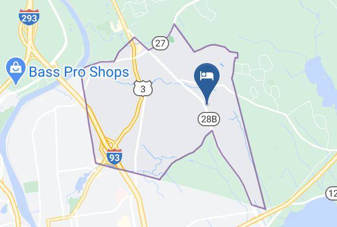 Merrimack - Hooksett Kozy 7 Motel Maps
