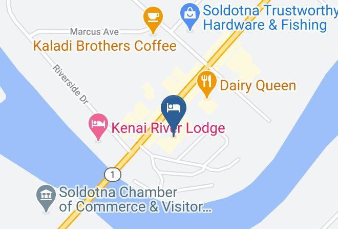 Kenai Peninsula Borough - Hooligans Lodging & Saloon Maps