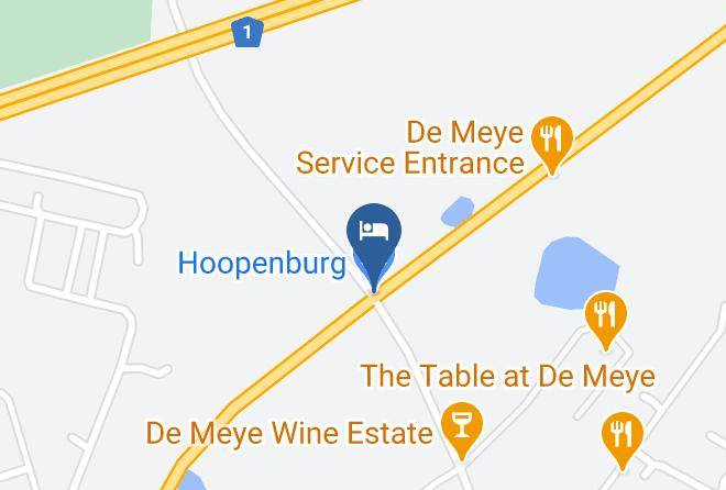 Cape Winelands - Hoopenburg Maps
