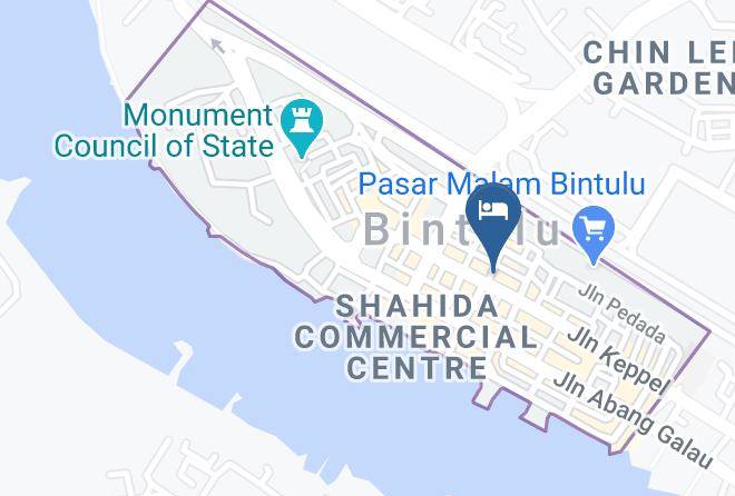 Bahagian Bintulu - Hoover Hotel Maps