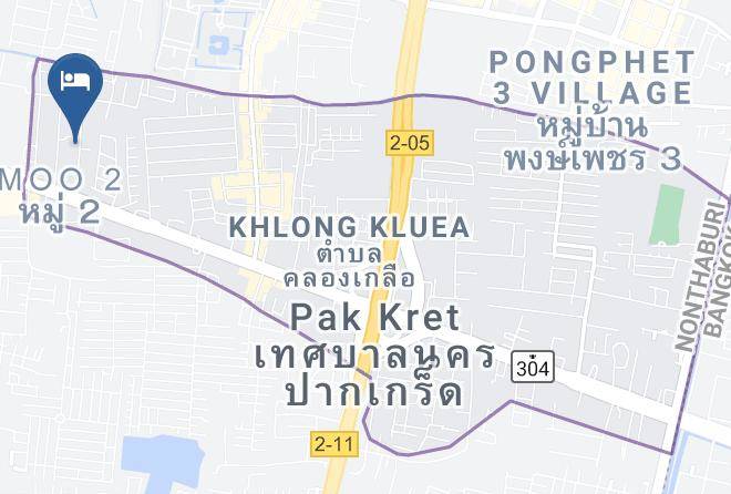 Amphoe Pak Kret - Hop Inn Chaengwattana Maps