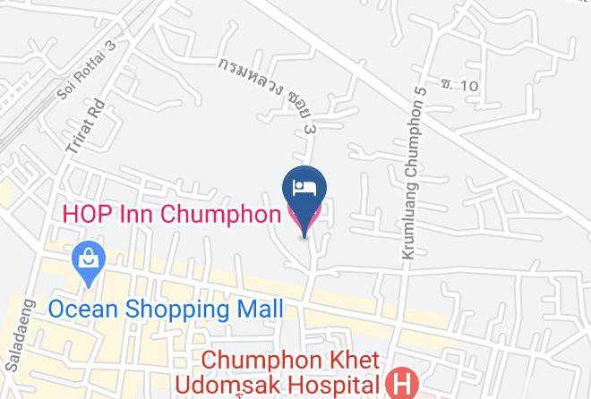 Hop Inn Chumphon Map