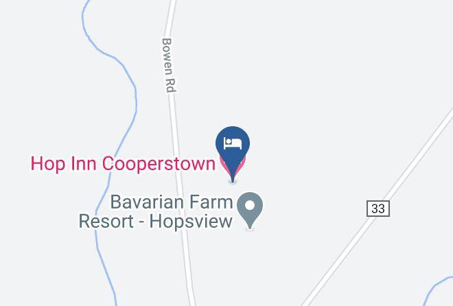Otsego - Hop Inn Cooperstown Maps