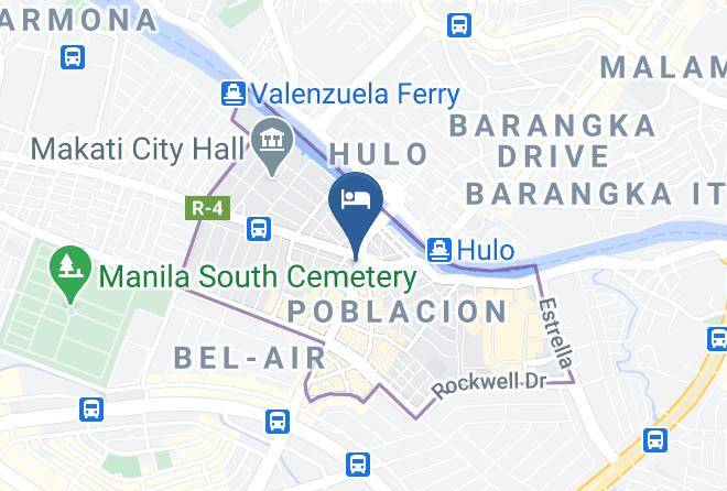 Metro Manila - Hop Inn Hotel Makati Avenue Manila Maps